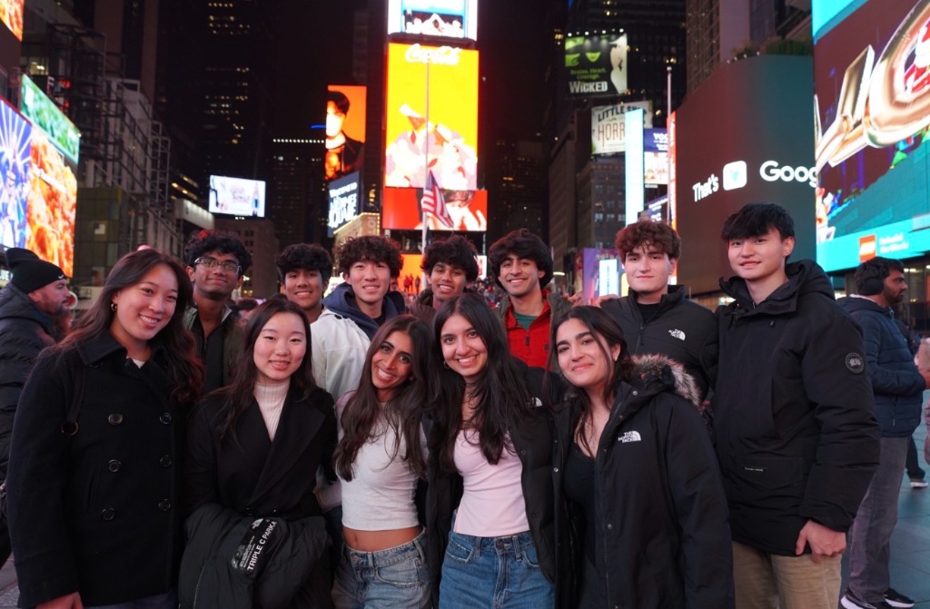 Times Square at night
